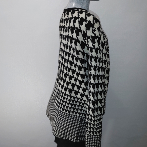 Basler knit Cardigan Black/White Size 44 or 16/18 - Picture 7 of 16
